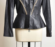 Melanie Leather Coat
