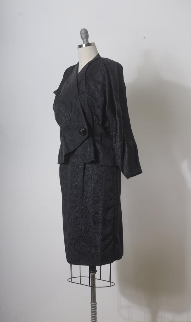 Noir Skirt Suit